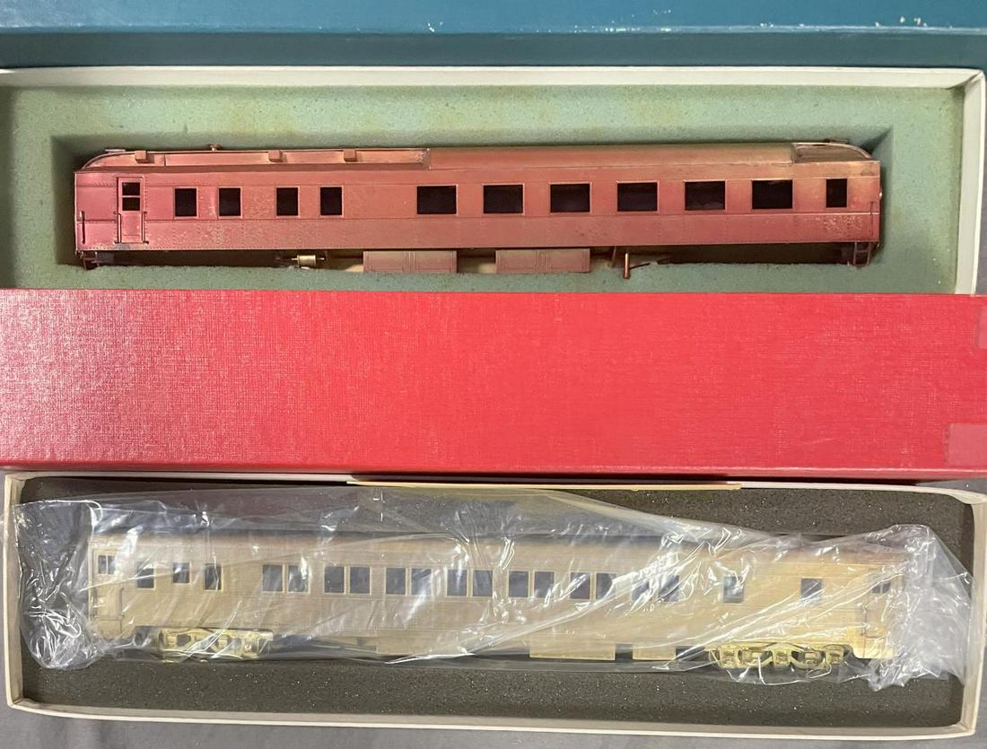 2 Boxed HO Brass Passenger Cars (1 of 2)