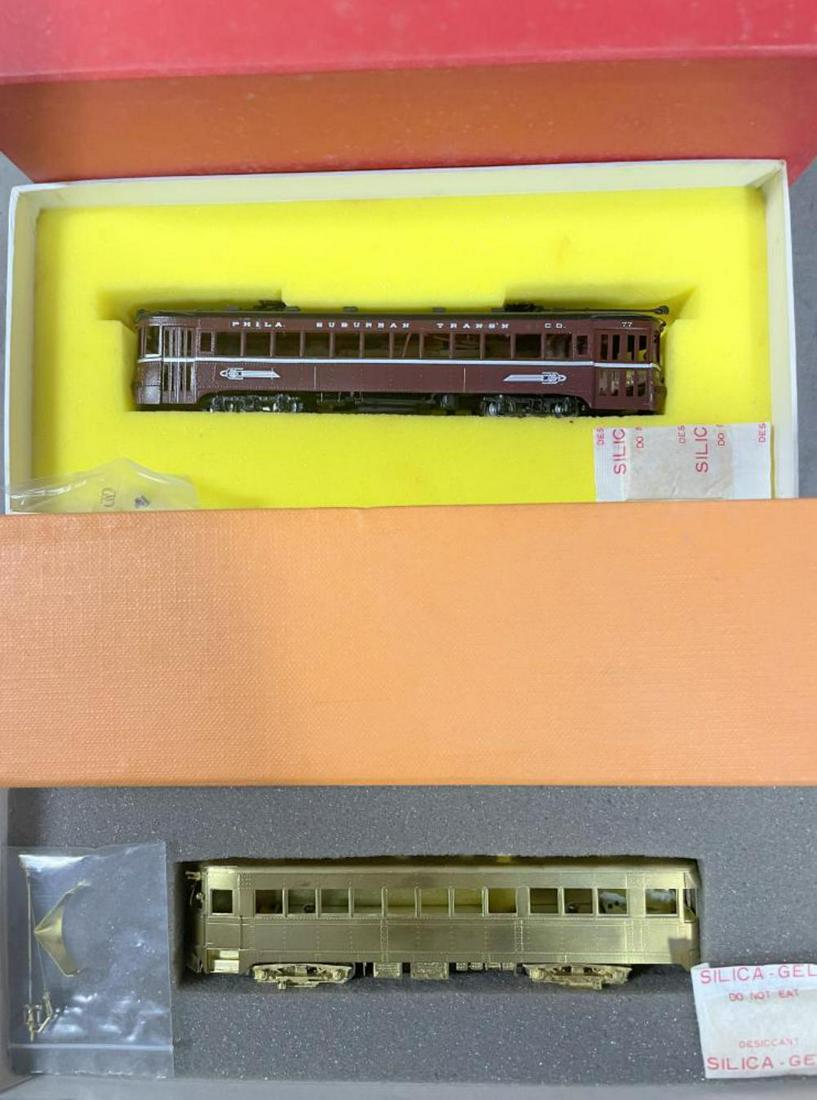 2 Boxed Brass HO Trollies (1 of 2)