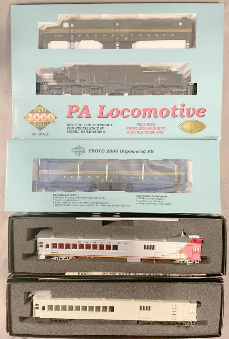4pc Boxed HO Locomotive Group (1 of 4)