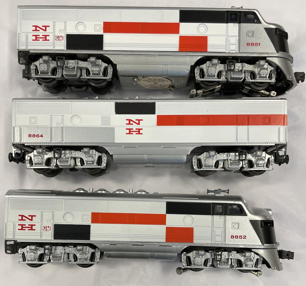 Lionel MPC 8851, 8852 & 8864 NH F3 ABA Diesels (1 of 4)