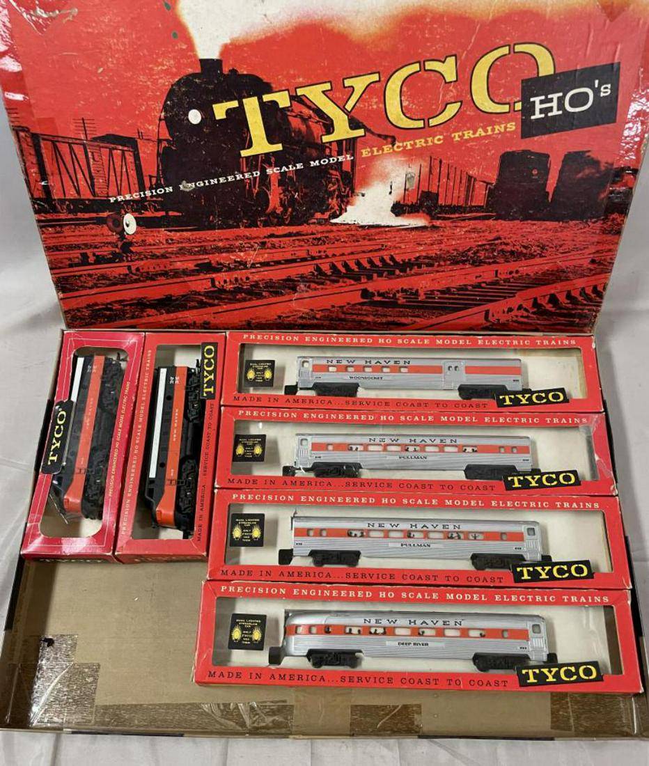 Boxed Tyco Mantua 1617 Colonial Ltd NH Set (1 of 4)