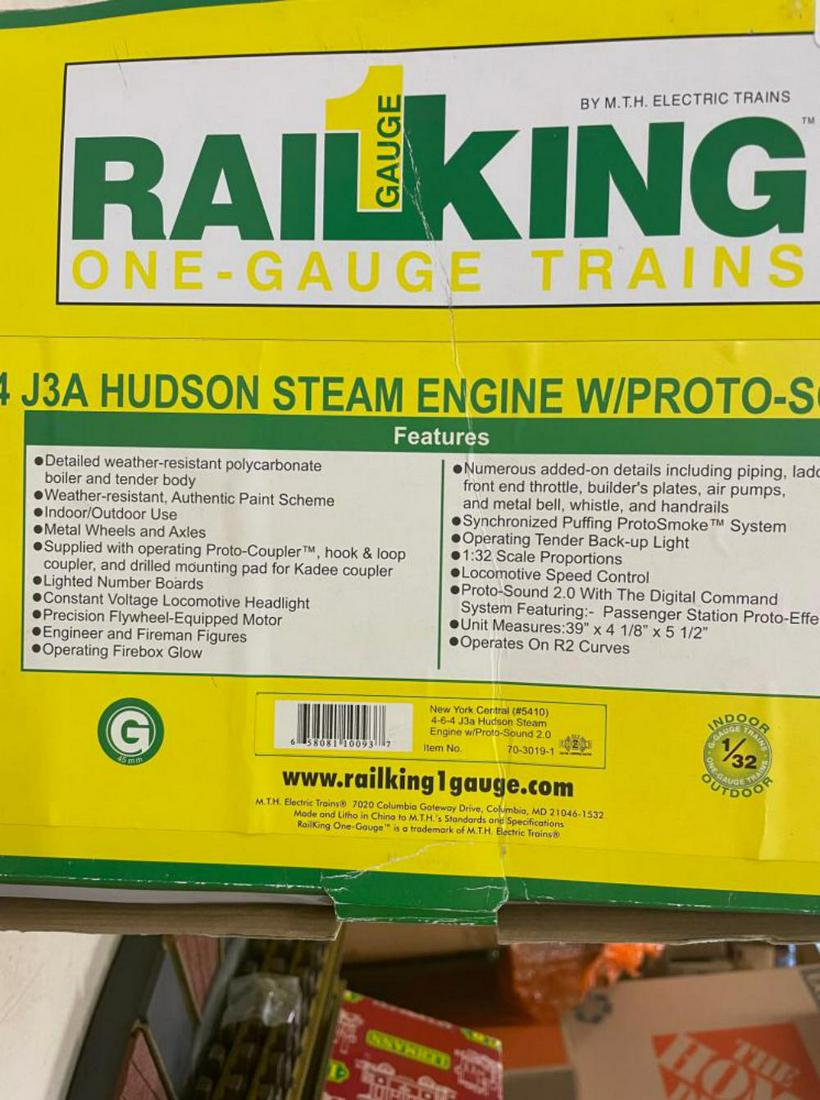 MTH G Gauge 70-3019-1 J1e Hudson (1 of 4)