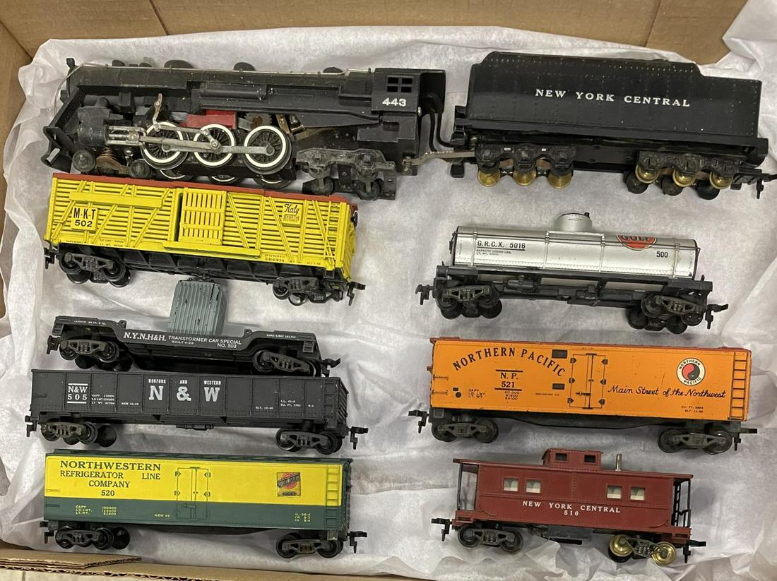 8pc American Flyer HO Steam Freight Set (1 of 3)