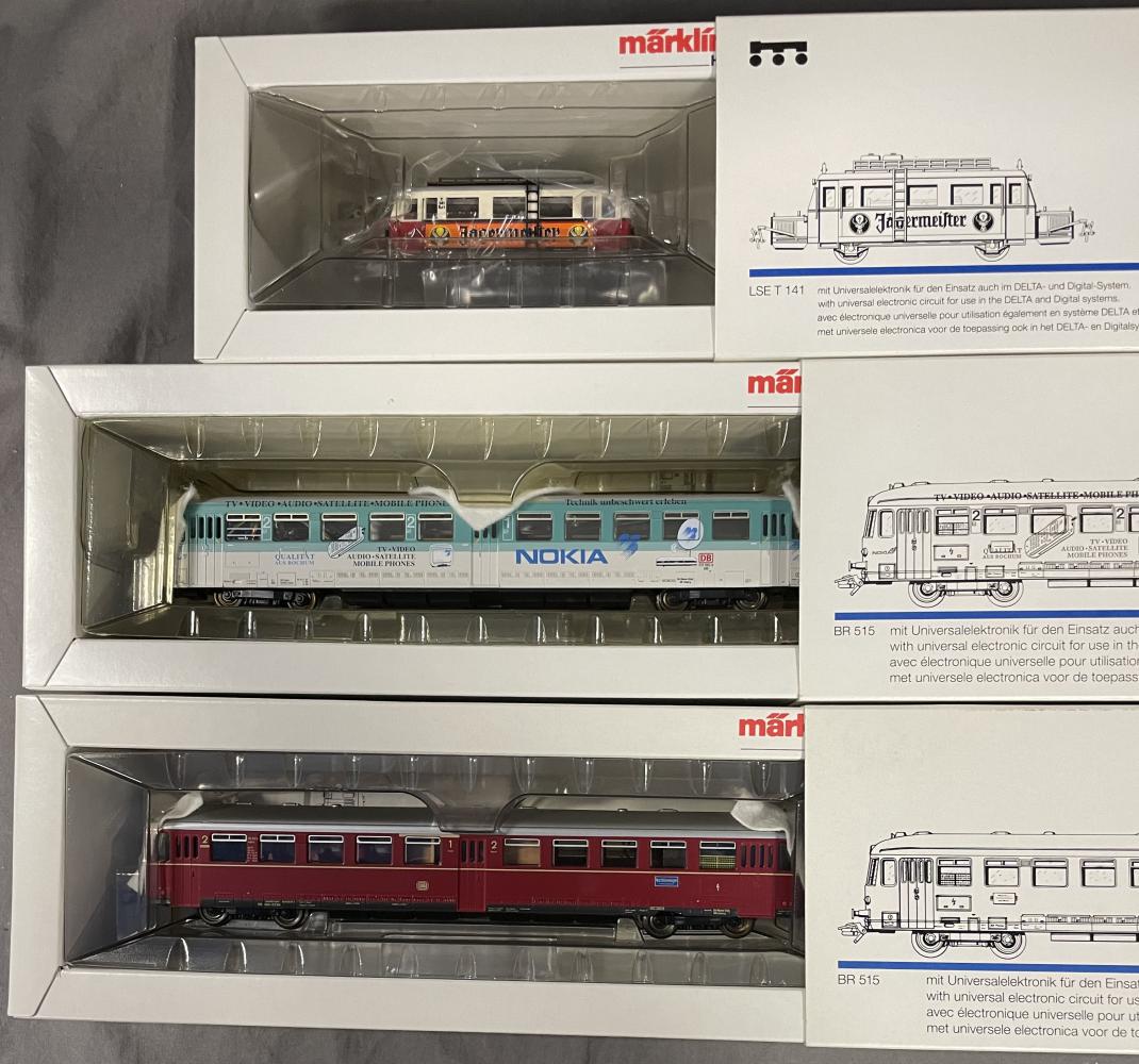 3 Marklin HO Interurbans (1 of 3)
