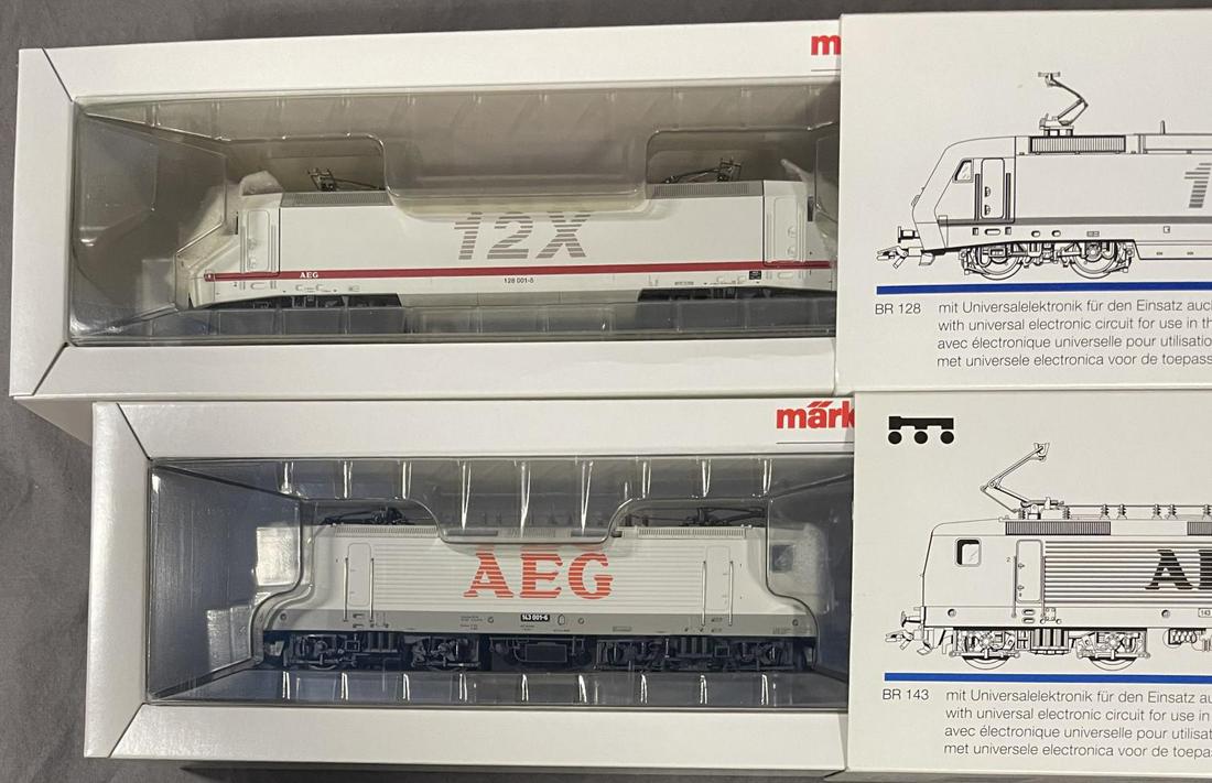 2 Marklin HO AEG Electric Locomotives (1 of 2)