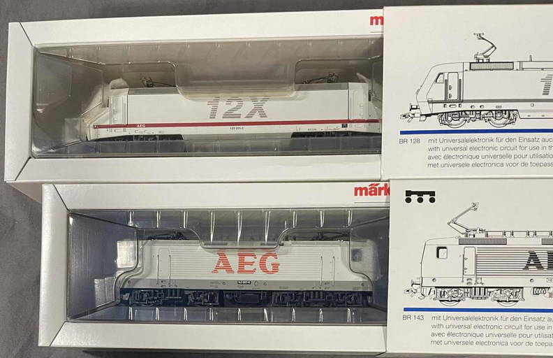 2 Marklin Ho Aeg Electric