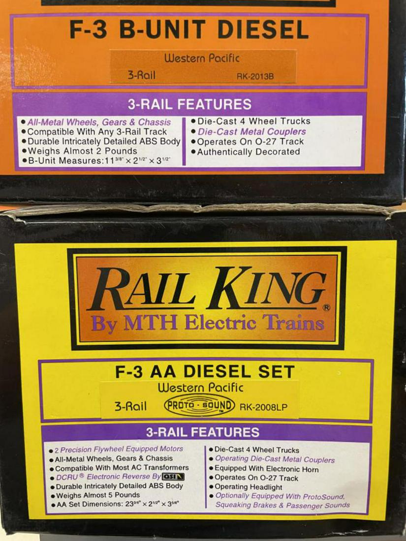 MTH RailKing RK2008LP And 2013B WP F3 ABA (1 of 1)