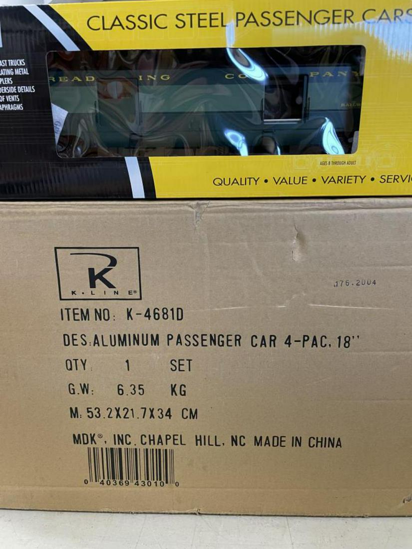 K-Line 4-car Reading Passenger Set (1 of 2)