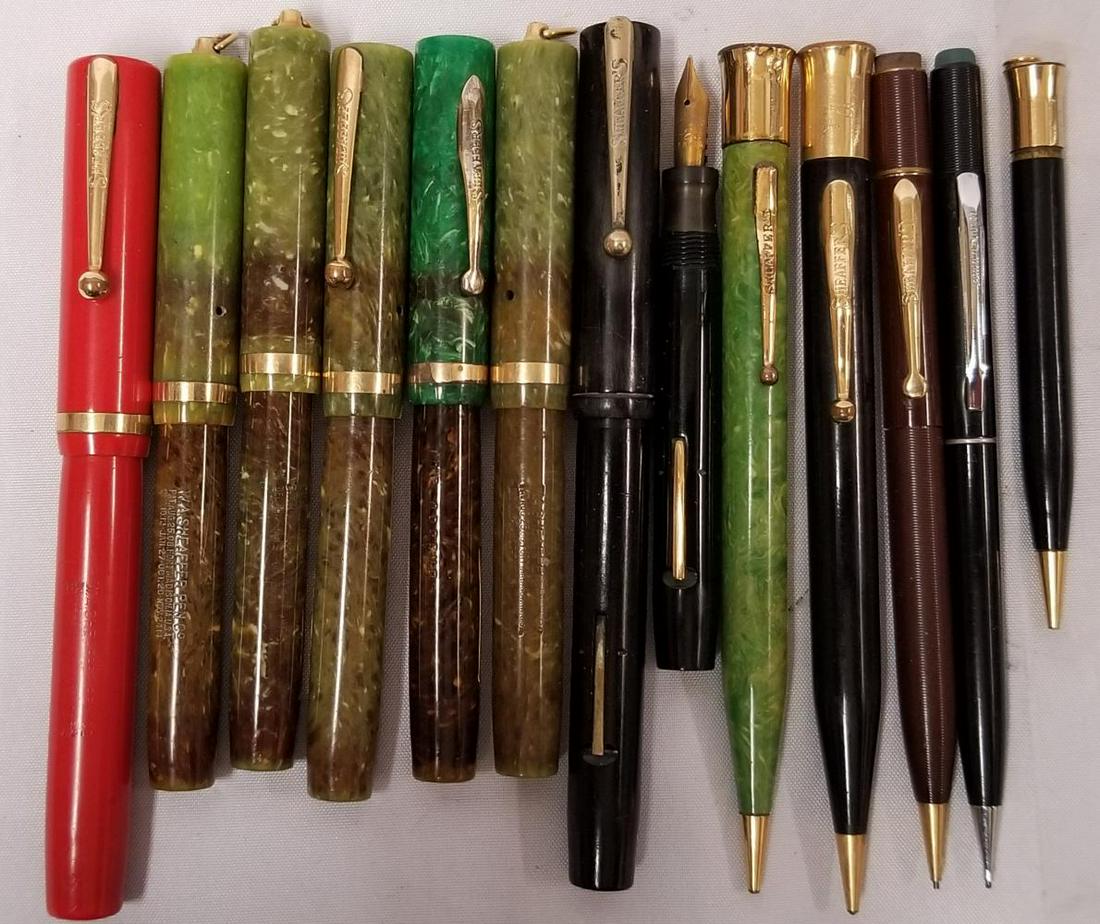 Lot of Sheaffer Pens & Pencils. (1 of 4)