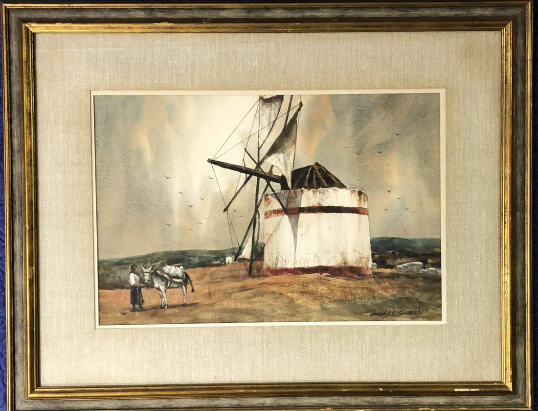 Joseph L C Santoro, "Portuguese Windmill" (1 of 3)