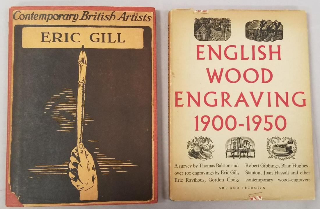 Eric Gill Lot of Two Volumes. (1 of 8)