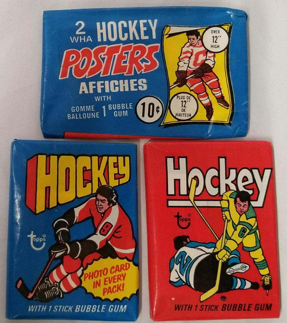 Lot of Wax Pack Hockey Unopened. (1 of 5)