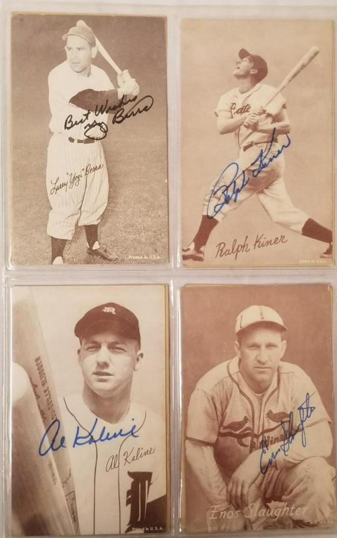 Lot of (8) Signed Exhibit Cards (1 of 6)
