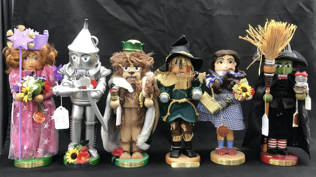 Wizard of Oz Steinbach Nutcracker Set of 6 (1 of 10)