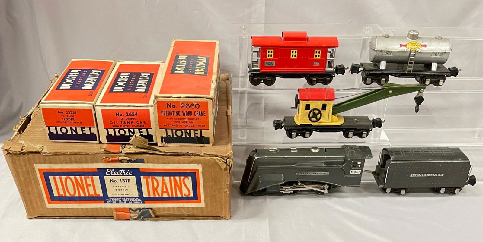 Unusual Boxed Lionel 265E Set 181E (1 of 6)