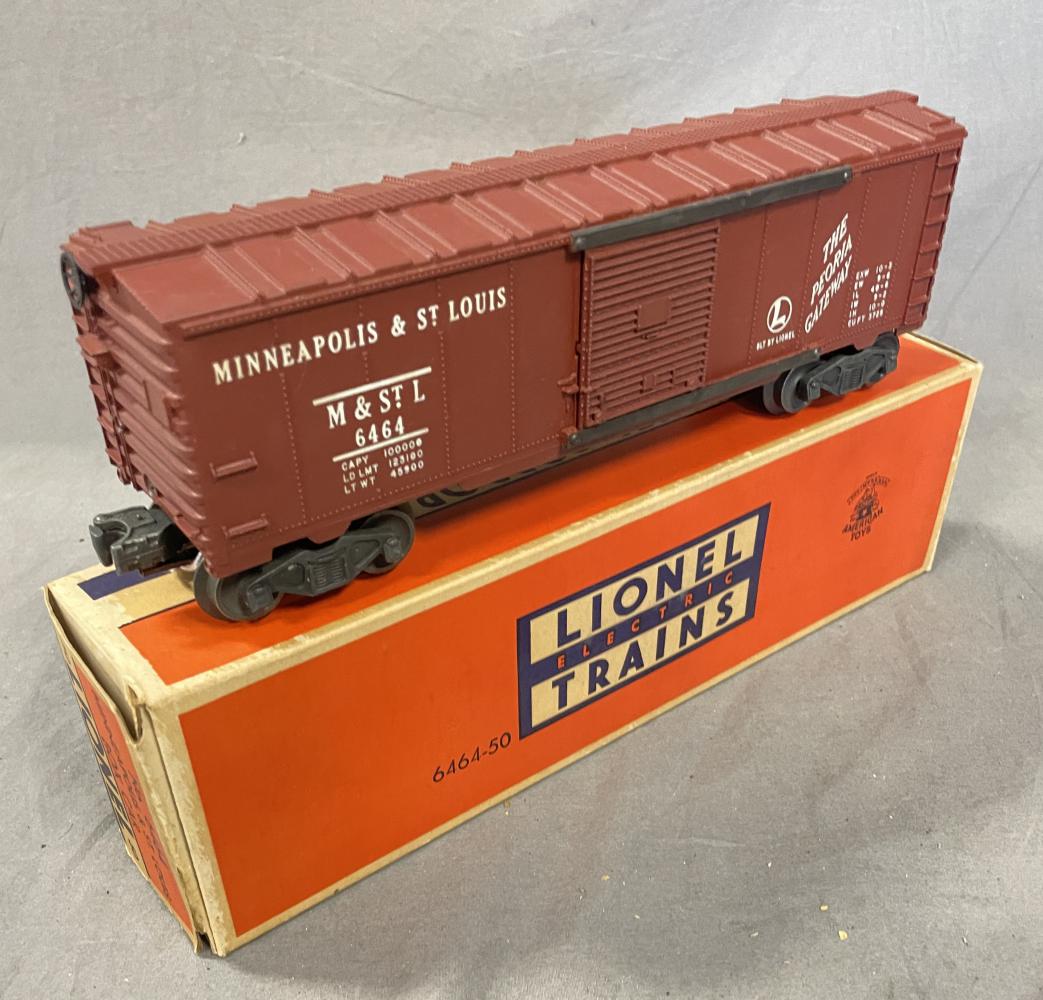 MINT Boxed Lionel 6464-50 M&StL Boxcar (1 of 4)