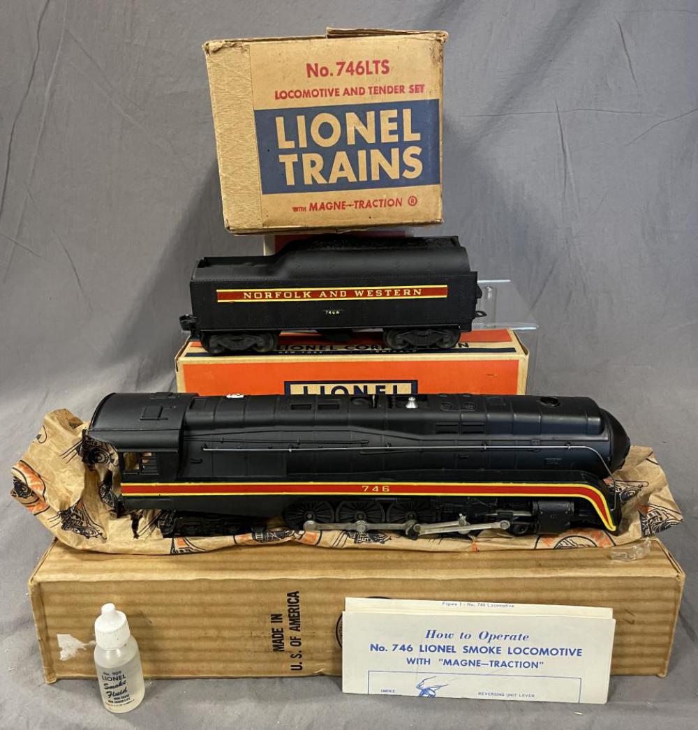 MINT Double Boxed Lionel 746LTS N&W J (1 of 7)