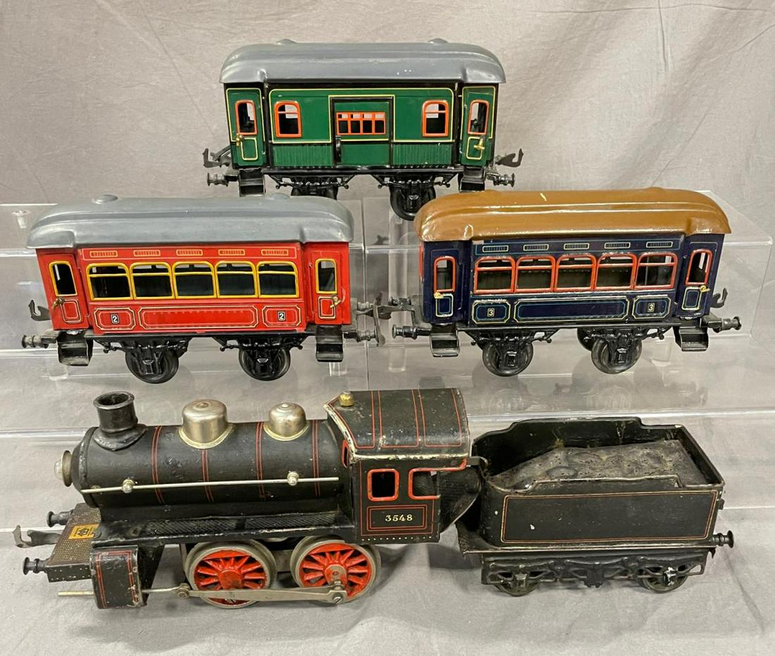 5pc Bing 1 Gauge Steam Passenger Set (1 of 4)