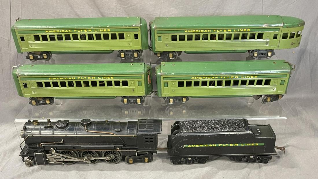 6pc American Flyer Scale Hudson Streamliner Set (1 of 4)