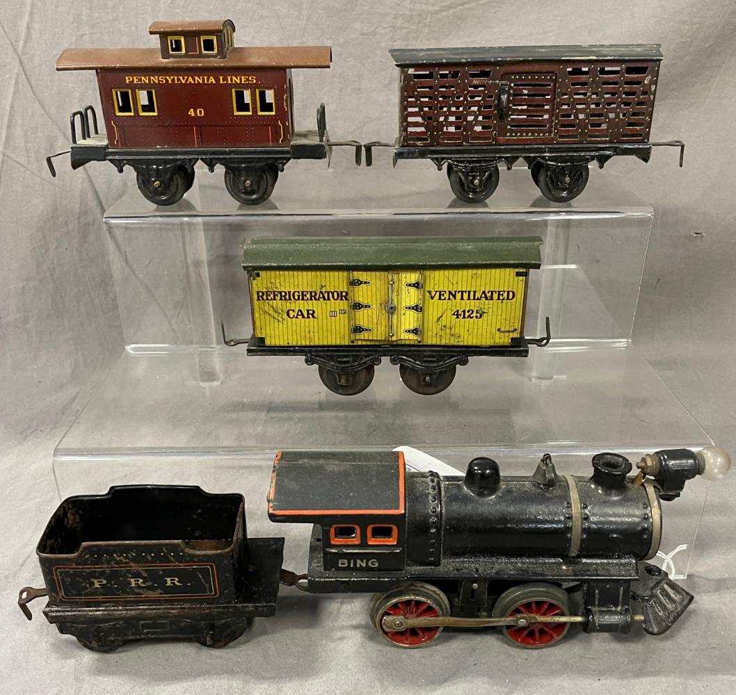 5pc Bing PRR Steam Freight Set (1 of 4)