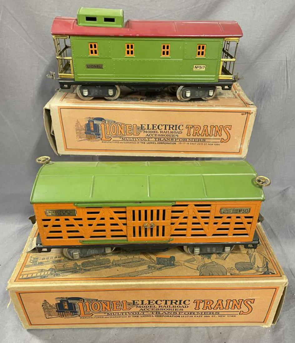 Clean Boxed Lionel 513 & 517 Freights (1 of 5)