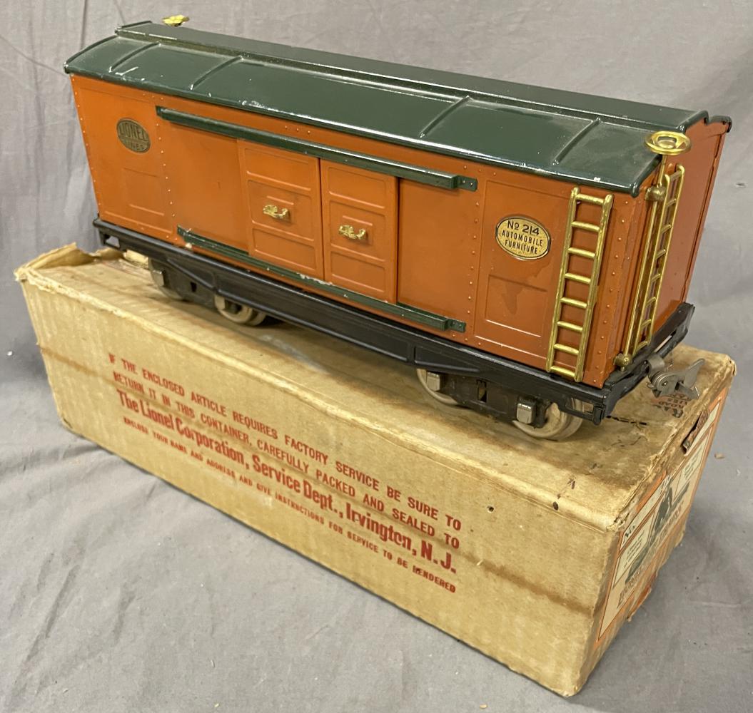 Boxed Early Lionel 214 Boxcar (1 of 3)