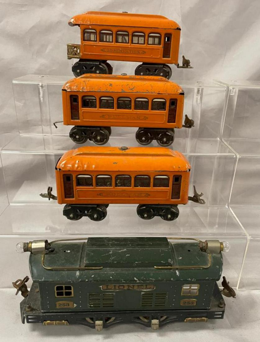 Early Lionel 253 Passenger Set (264) (1 of 3)