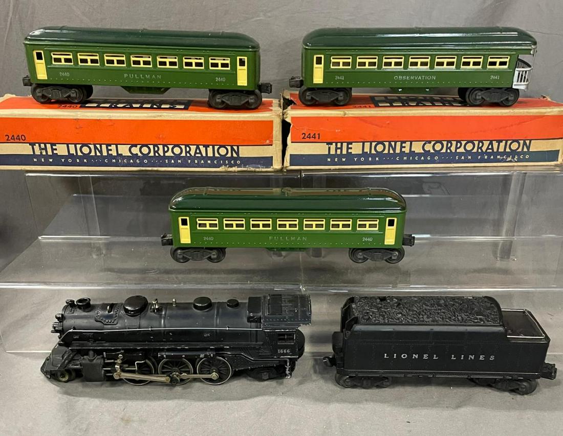 5pc Lionel 1666 Passenger Set (1 of 3)