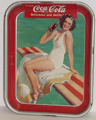 ORIGINAL 1939 COCA COLA TRAY