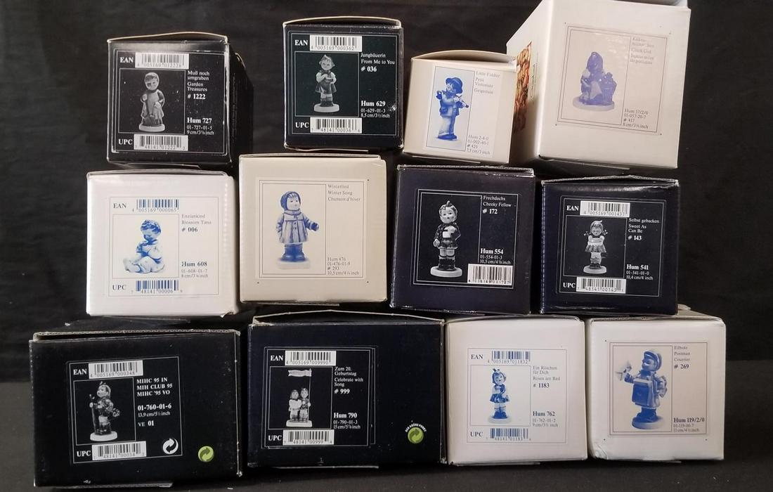 Hummel Lot of (12).: See images for details. As New in the Boxes