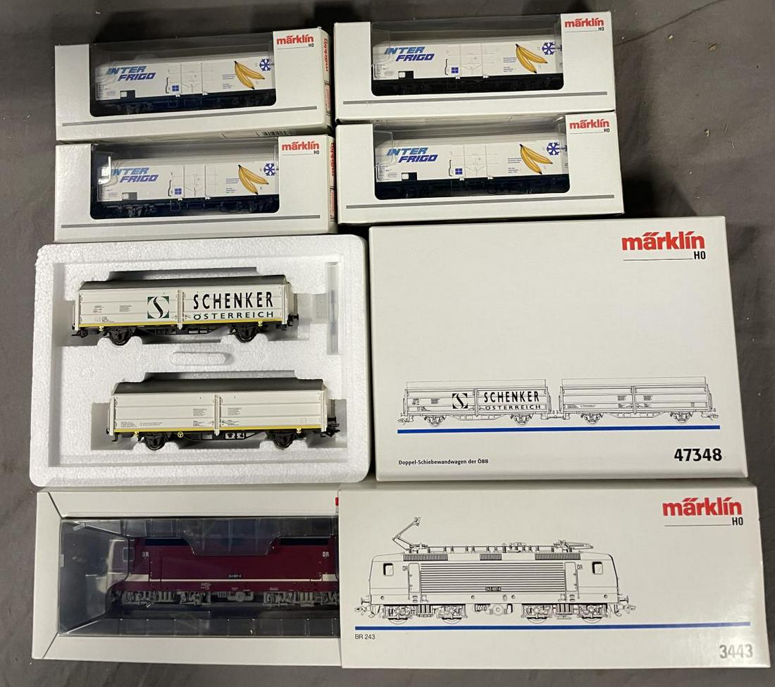 6pc Marklin HO Electric Freight Set (1 of 6)