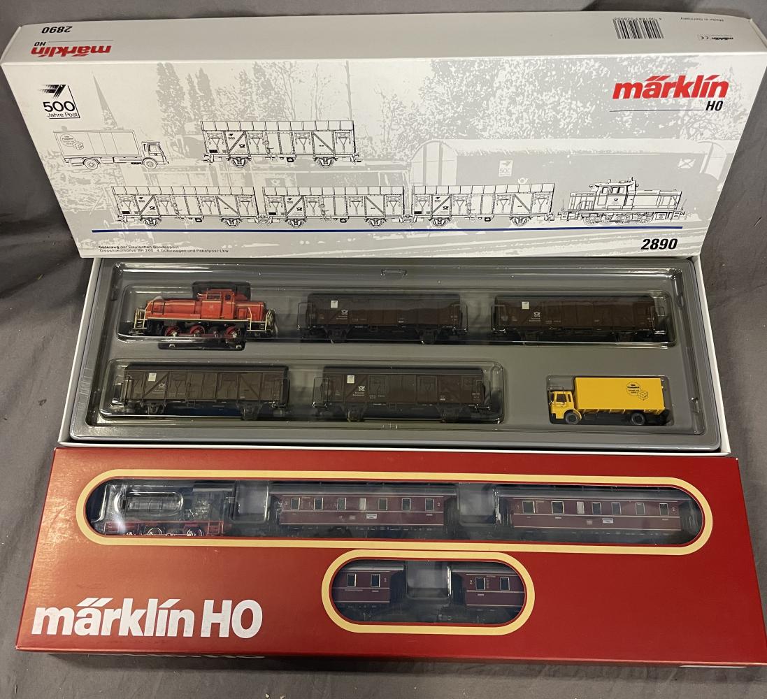 2 Marklin HO Train Sets (1 of 3)