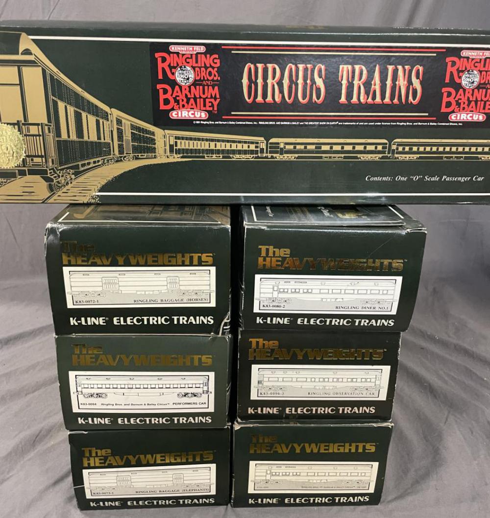 7 K-Line Ringling Bros Heavyweights (1 of 2)