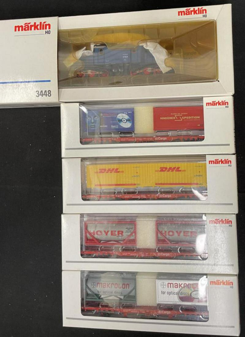 5p Marklin HO Bavarian Freight Set (1 of 2)