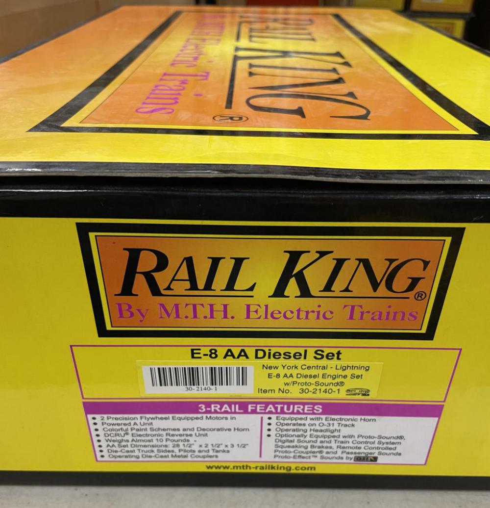 MTH RailKing 30-2140-1 NYC E8 AA Diesels (1 of 1)