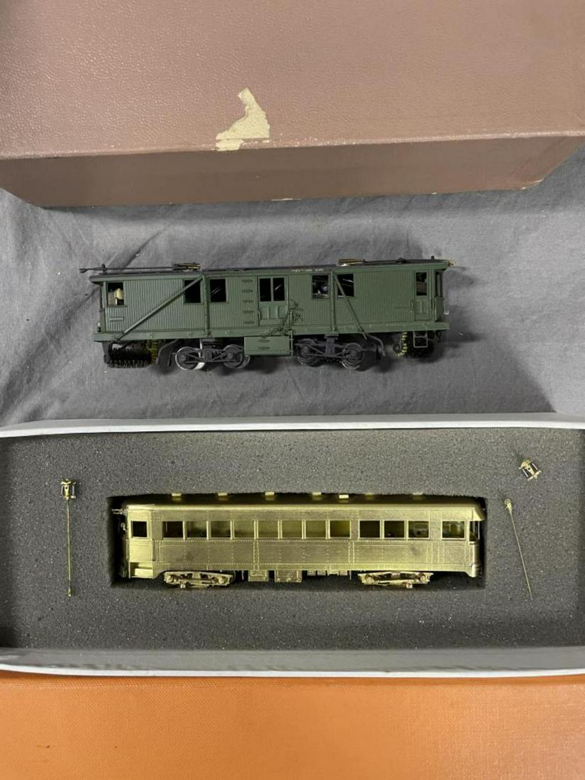 Boxed HO BRASS Trolley and Sweeper (1 of 2)