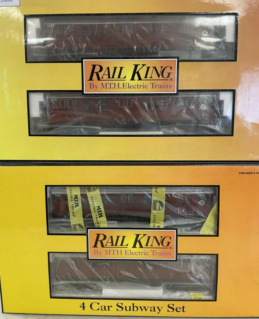 MTH RailKing 30-2198-1 MTA R21 Subway Set, Plus (1 of 3)