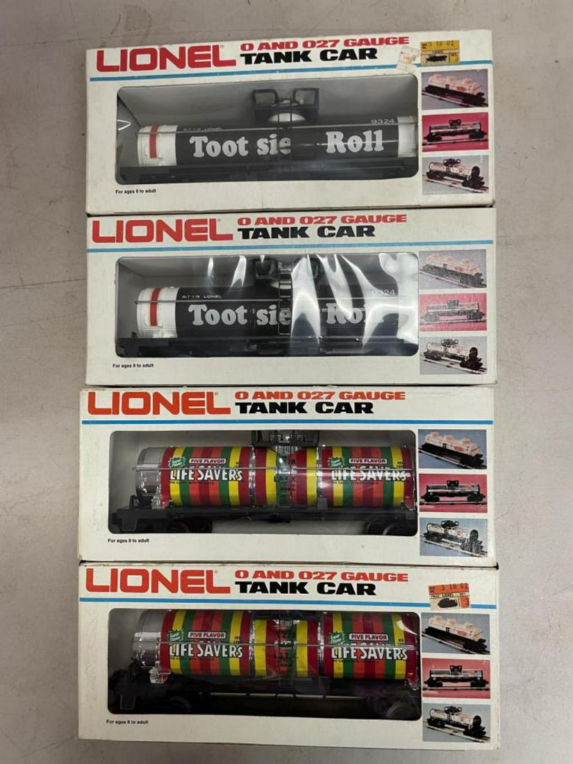2 ea Lionel MPC Lifesavers and Tootsie Roll Tank C (1 of 2)