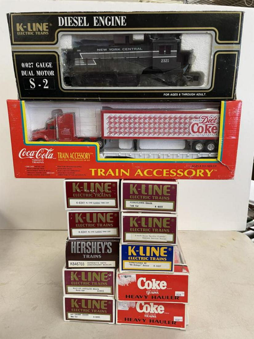 12pc K-Line Diesel Freight Set (1 of 2)
