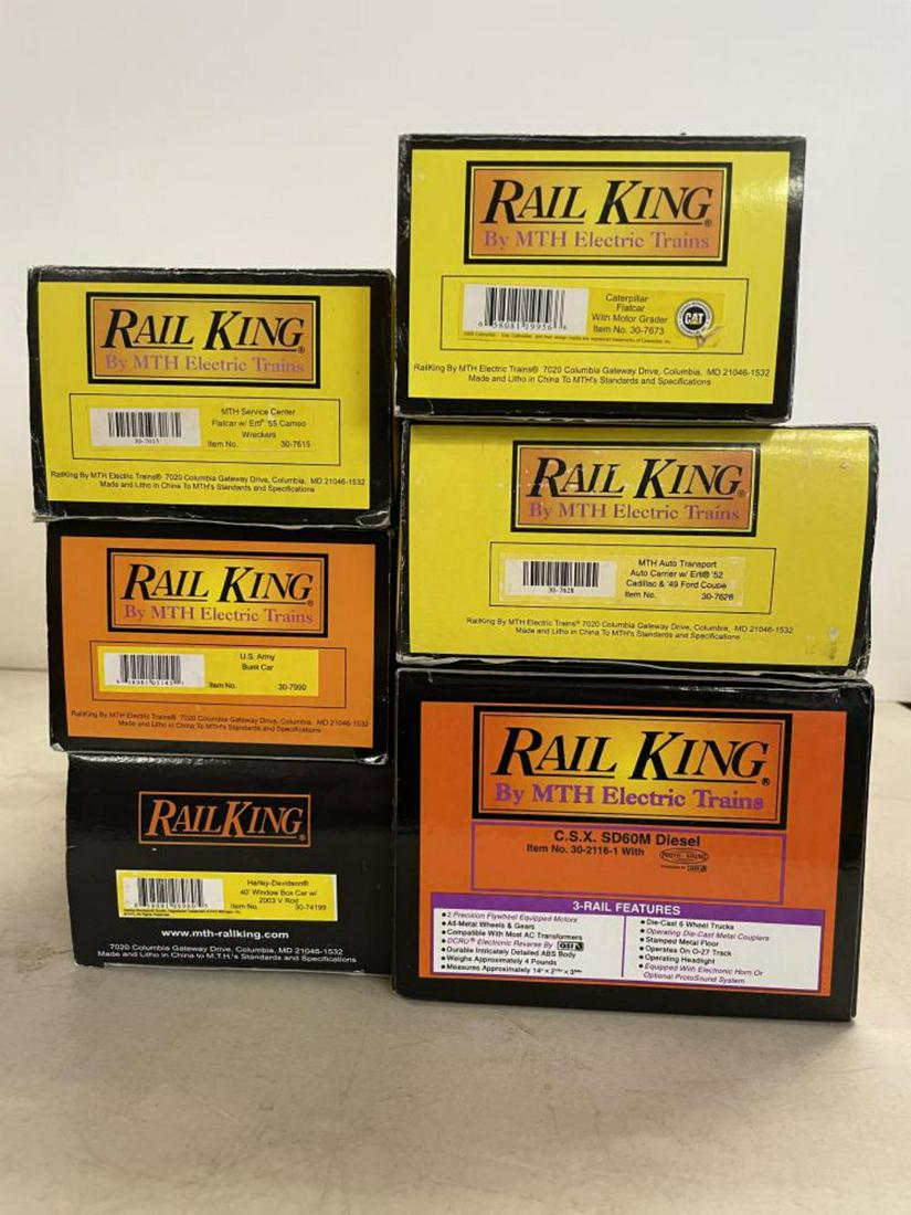 6pc MTH RailKing Diesel Freight Set (1 of 2)