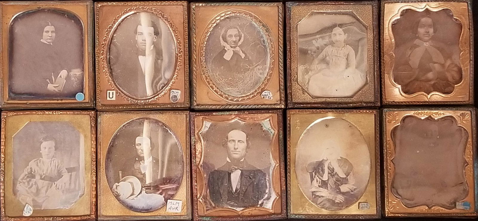 Lot of (10) Daguerreotypes (1 of 6)