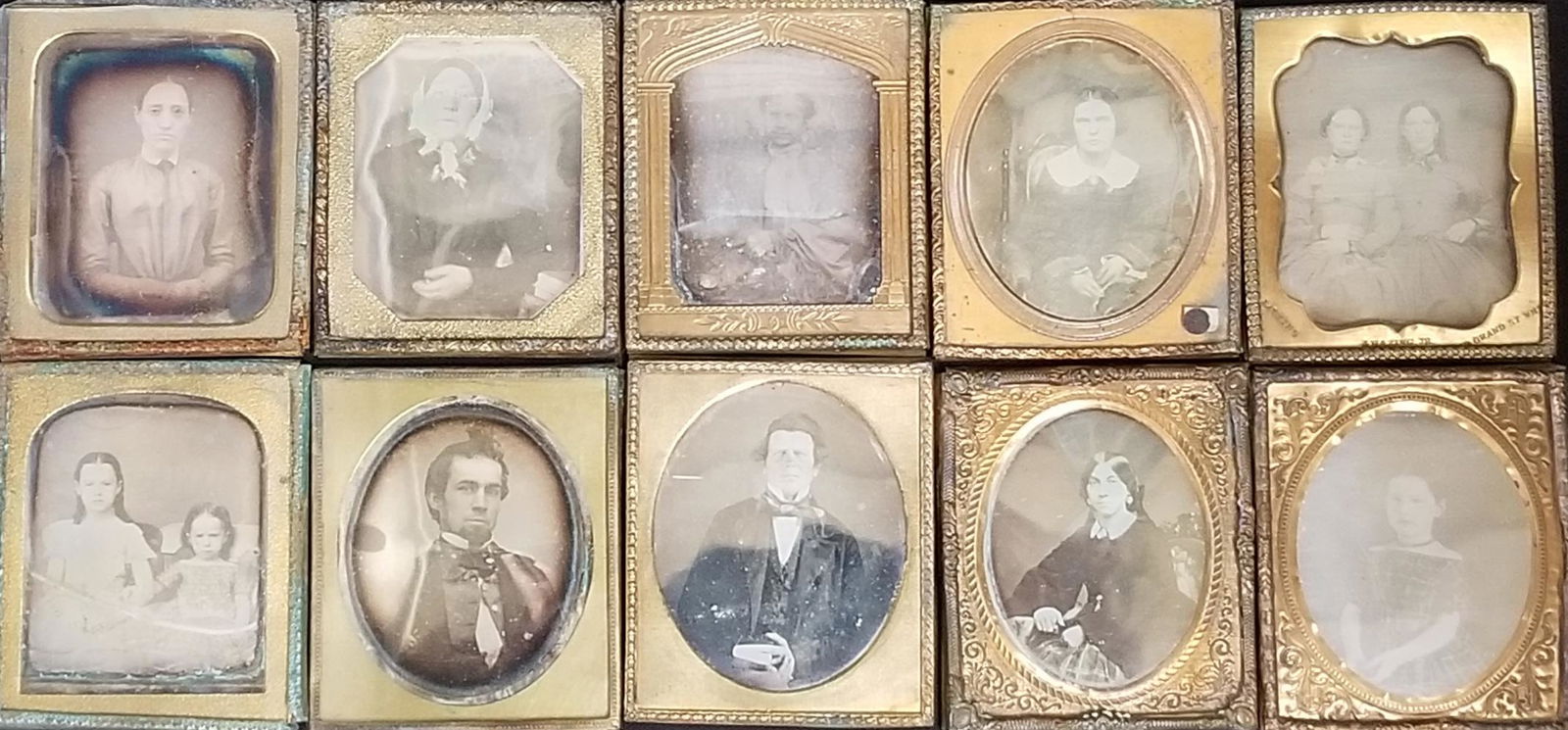 Lot of (10) Daguerreotypes (1 of 6)