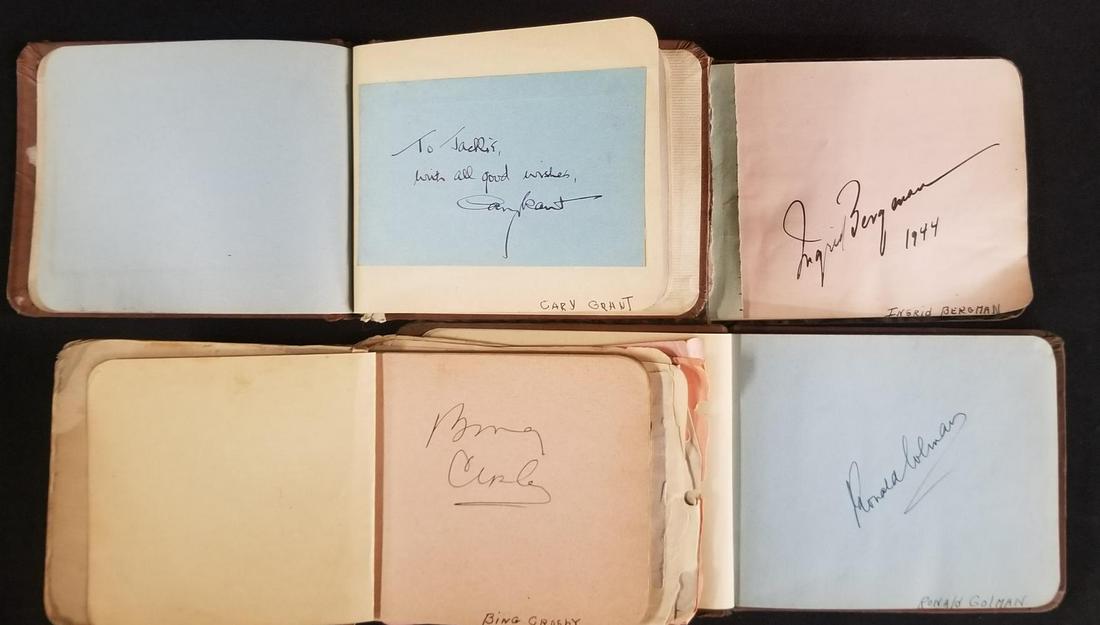 Lot of Four Autograph Albums (1 of 15)