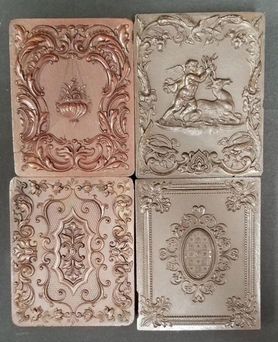 Photographica. Lot of (4) 1/4 Plate Union Cases (1 of 9)