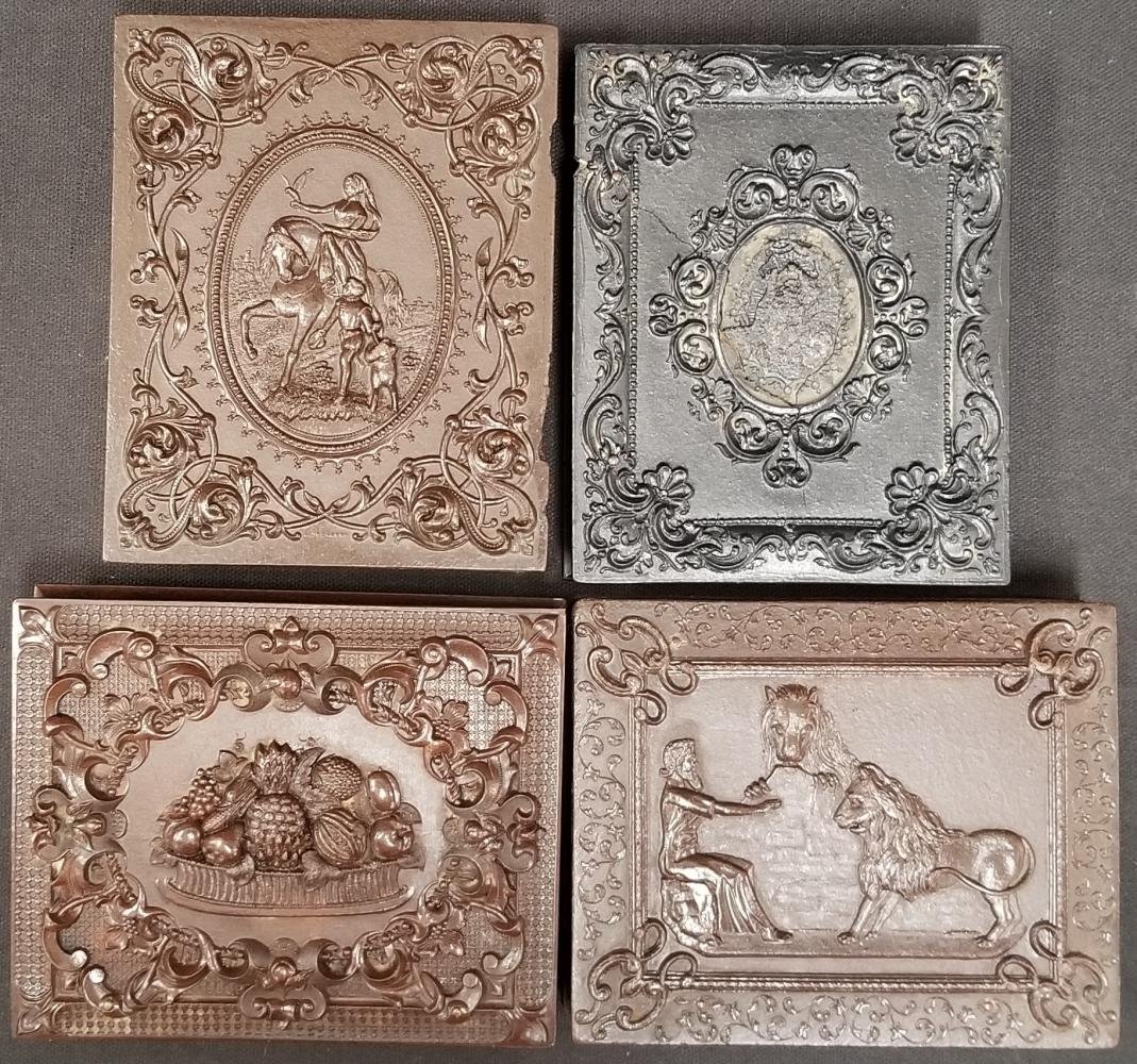 Photographica. Lot of (4) 1/4 Plate Union Cases (1 of 7)