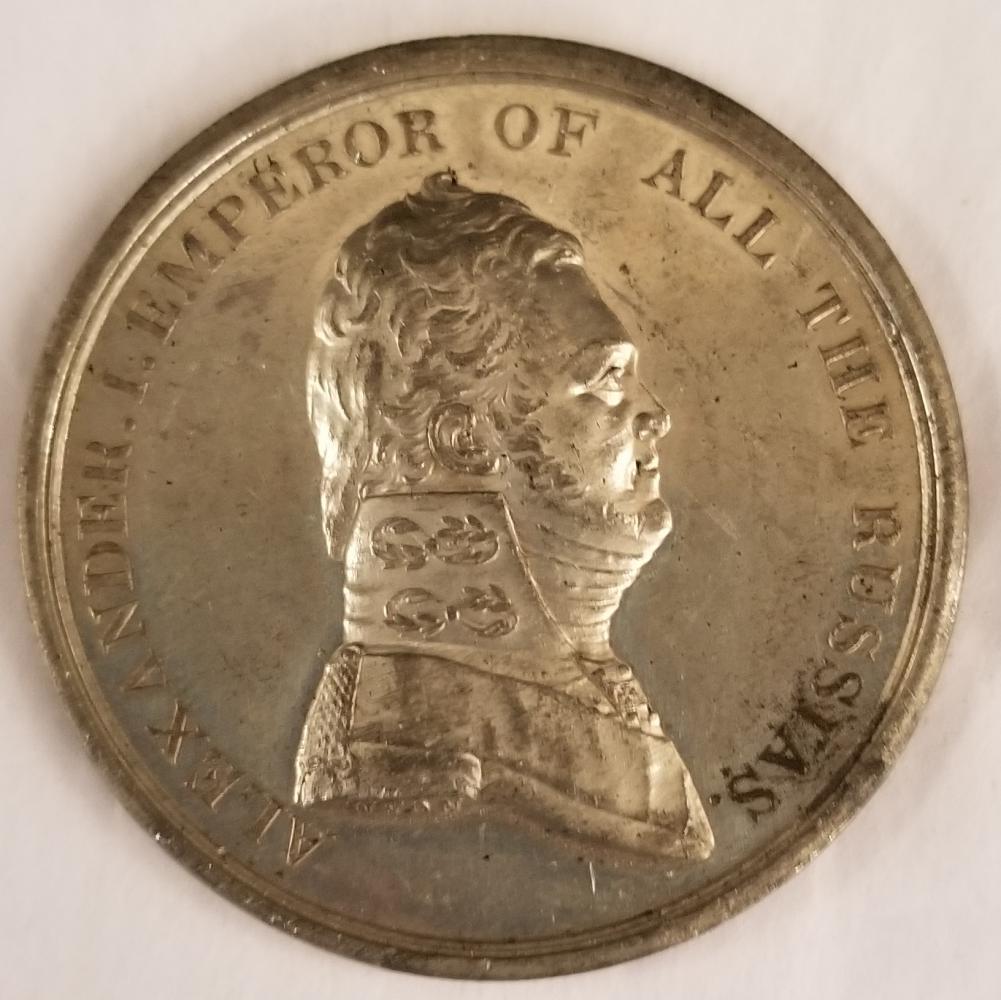 Alexander I (1801-1825) Medallion (1 of 2)