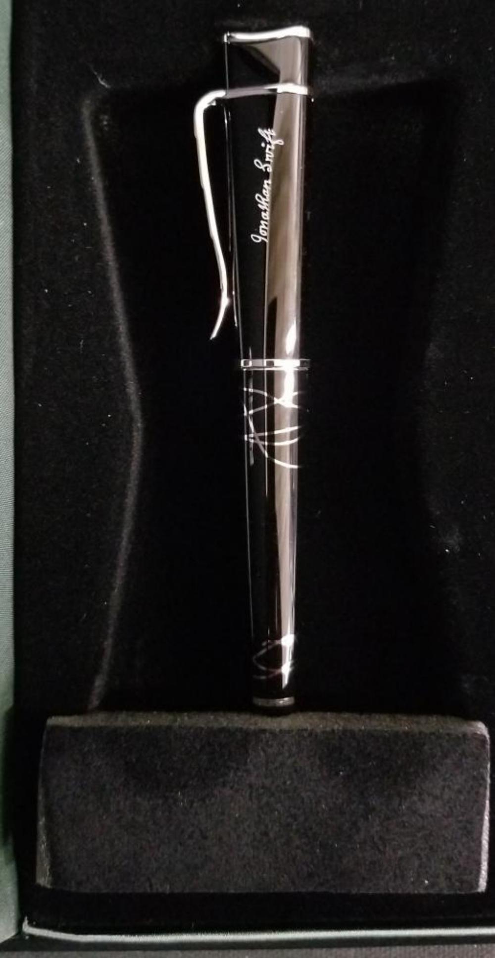 Montblanc Swift Ballpoint Pen Limited Edition: Montblanc - Limited Edition Ballpoint Pen Model No. 28795 Limited 1913/14600. Includes original display box, papers and outer packaging.