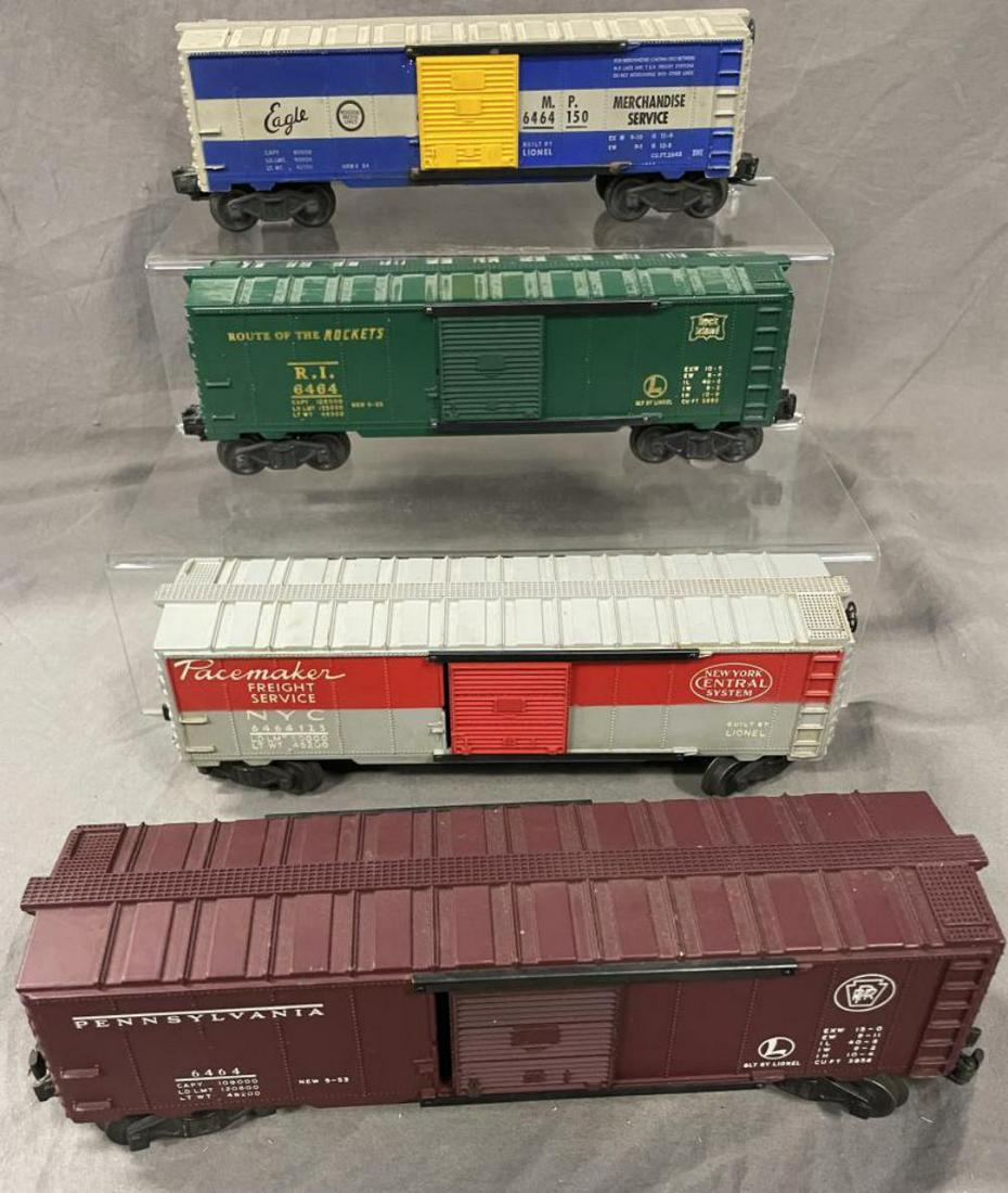 4 Lionel 6464 Boxcars (1 of 4)