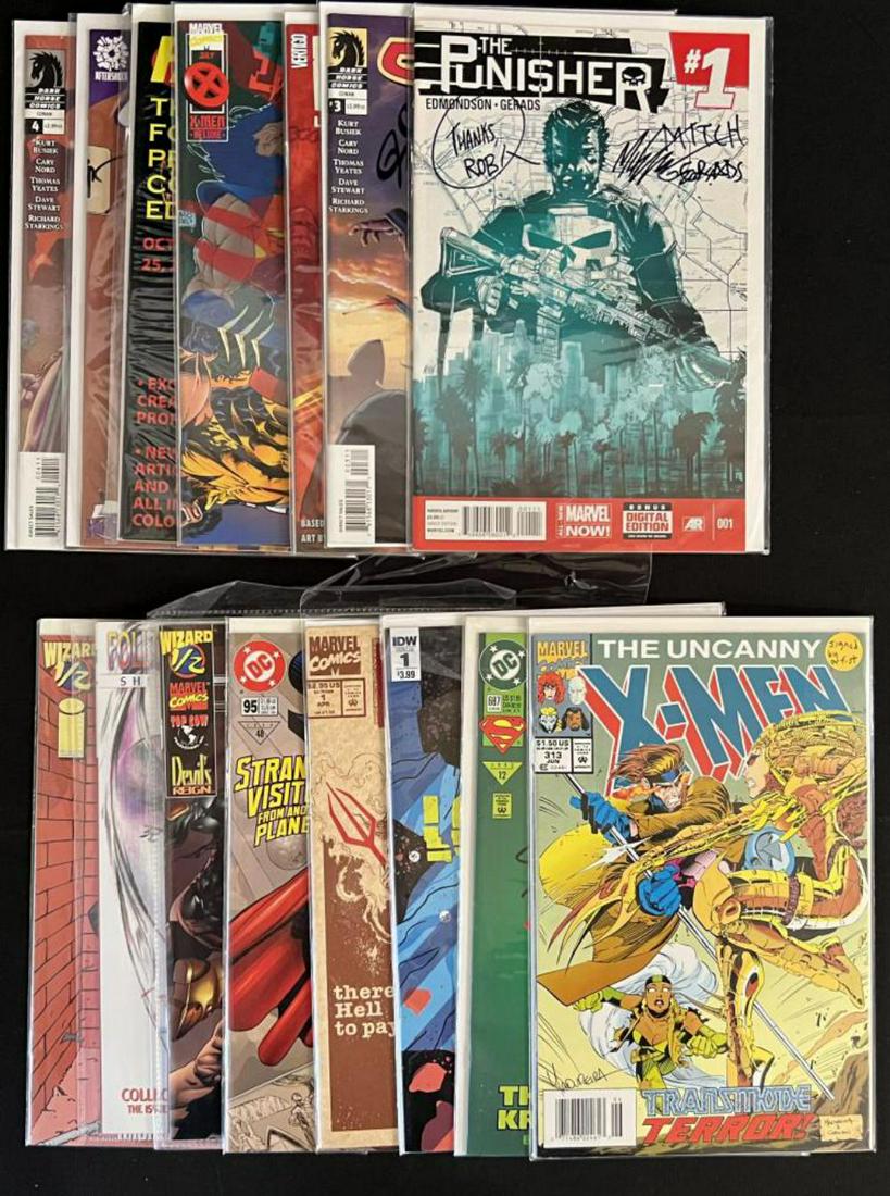 Modern Comic Book Lot, All Signed (1 of 3)