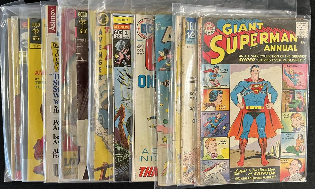 DC & Gold Key Comic Lot, Avenger, Batman, etc. (1 of 3)